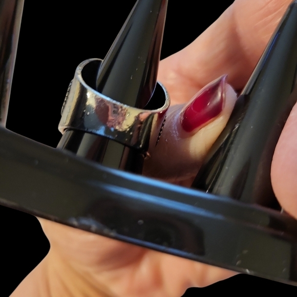 NEW Vintage Boho look red cubic zirconia size 8 - Picture 11 of 13